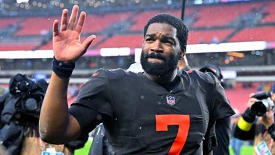 For Jacoby Brissett, a Day of Rain, Tears and One Last Win With the Browns