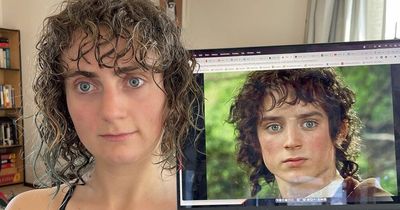 Woman asks hairdresser for a fringe - and comes out looking like Frodo Baggins