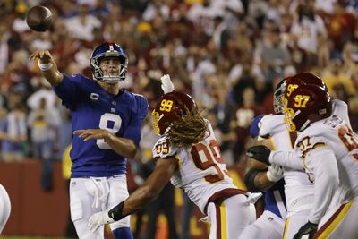 Giants face must-win game vs. Commanders as playoff race tightens