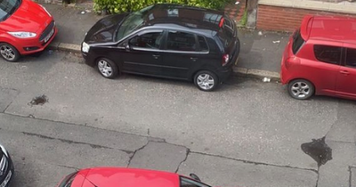 Belfast Holyland bad parking being exposed on Instagram account