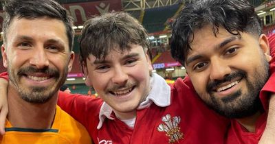 Rugby fans blown away by kindness of Australian players after disappointing Wales loss