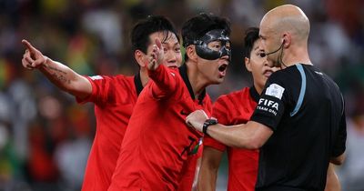 What Son Heung-min did to angry South Korea teammates as Ghana World Cup clash ends in red card