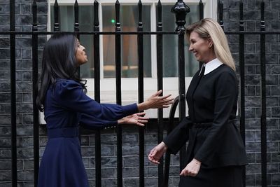 Ukraine’s First Lady visits Downing Street during London trip