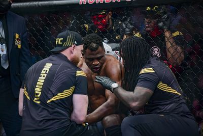 Why Francis Ngannou decided to fight Ciryl Gane injured at UFC 270: ‘I’m losing control of the talk’