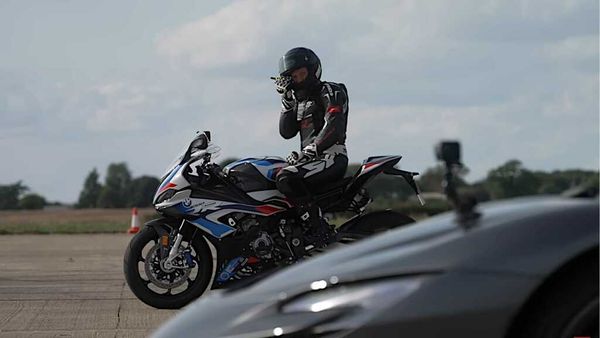 Drag Race: BMW M 1000 RR Vs. Ferrari SF90 Stradale