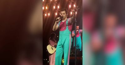 Harry Styles forced to stop Bogota Columbia show as crushed fans 'can't breathe'