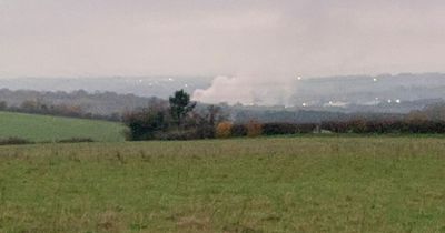 Thick smoke seen near stretch of M1 on Nottinghamshire border