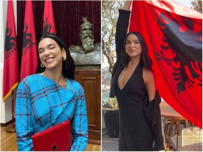 ‘Honoured’: Dua Lipa celebrates as she’s granted Albanian citizenship by country’s president