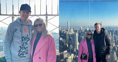 Inside James McClean's romantic getaway to New York with wife Erin