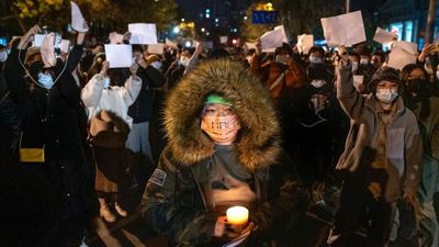 How a blank piece of paper became the symbol of China's protests