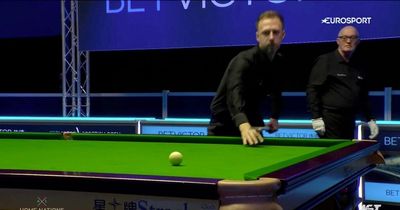 Judd Trump in ‘absolute robbery’ as he steals frame during strange Scottish Open win