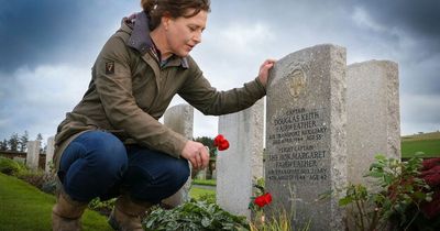 Lid lifted on incredible story of WW2 couple laid to rest in Ayrshire war grave