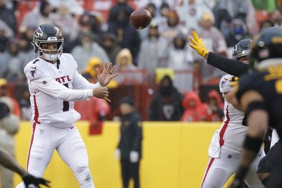 Examining Falcons QB Marcus Mariota’s Week 12 passing chart