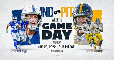 Colts vs. Steelers: How to watch, stream, listen in Week 12