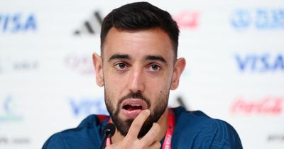 Bruno Fernandes makes Cristiano Ronaldo admission but Portugal boss refuses to comment