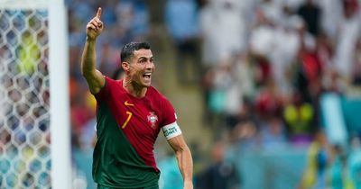 Cristiano Ronaldo told he's 'destined for Hollywood' after Portugal goal celebration vs Uruguay