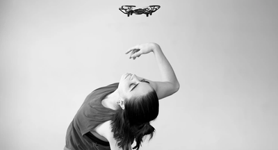 Dancing with drones: art and artificial intelligence moving in harmony