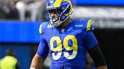 Aaron Donald May Have High-Ankle Sprain, per McVay