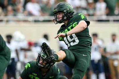 Michigan State football kicker Jack Stone enters transfer portal