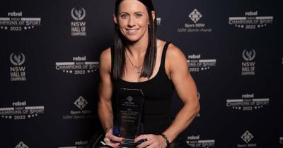 Lauren Parker earns NSW Champions of Sport honour for third time