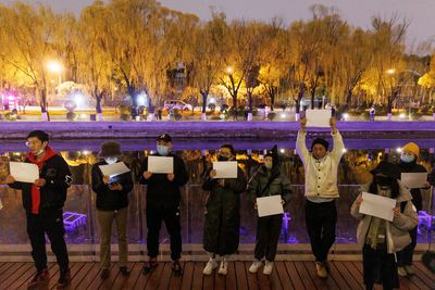 Dating apps and Telegram: How China protesters are defying authorities