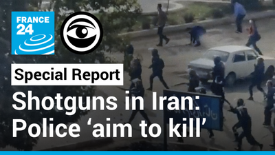 Iranian police ‘aim to kill’ using shotguns to repress protests