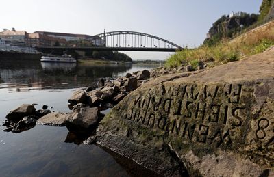 ‘If you see me, weep’: Hunger stones auguring drought in Europe