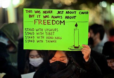 Dating apps and Telegram: How China protesters are defying authorities