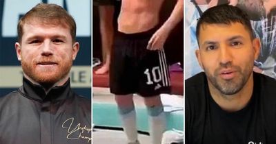 Canelo Alvarez turns on "b*****d" Sergio Aguero for joining Lionel Messi row