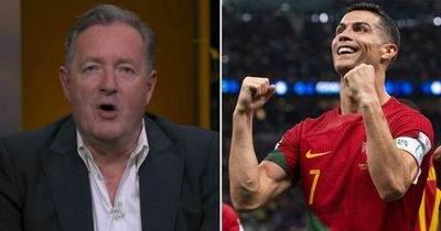Cristiano Ronaldo texts Piers Morgan from dressing room to claim Portugal goal