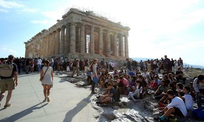 ‘Red lights are flashing’: Athens tourism explosion threatens ancient sites