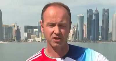 Dan Walker disgusted as ITV reporter sparks fury with split Wales and England jersey