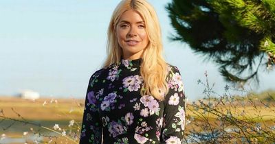 Holly Willoughby looks ‘gorgeous’ in winter floral dress from M&S
