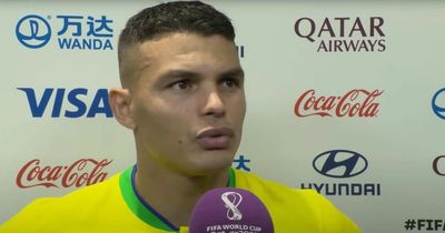 Thiago Silva explains impact Neymar absence has on Brazil's World Cup dream