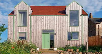 Quirky Midlothian self-built family home for sale as perfect countryside retreat