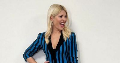 Holly Willoughby gives nod to Keith Lemon as she returns to film ITV Celebrity Juice's final episode