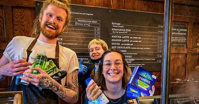 Nottingham coffee shops swap a free drink in exchange for kindness