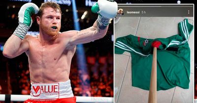 Canelo Alvarez was fooled by fake Lionel Messi photo which left boxer furious