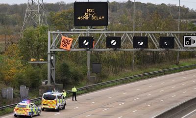 Just Stop Oil activists face new penalties if they obstruct M25 motorway