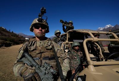 India, US armies hold exercises close to China border