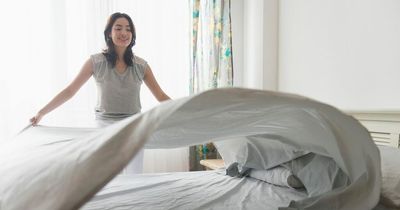 Cleaning expert shares 'ideal' temperature to wash bedding and save money