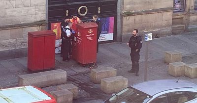 Postman calls police after finding 'gun' in city centre letterbox