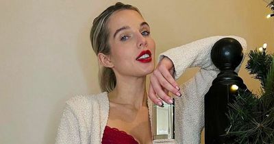 Helen Flanagan sizzles in red lingerie as she prepares for Christmas without ex-fiancé