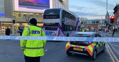 Nottinghamshire Police release update after woman hit by bus at busy city junction