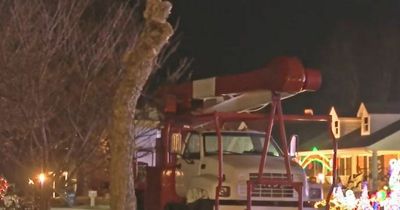 Man falls into woodchipper after 'getting tangled' outside Christmas lights attraction