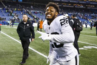 Raiders RB Josh Jacobs not expected to practice ahead of Week 13