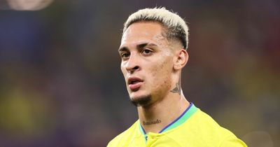 Manchester United star Antony explains why illness kept him out of Brazil training