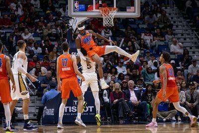 PHOTOS: Best images from the Thunder’s 105-101 loss to the Pelicans
