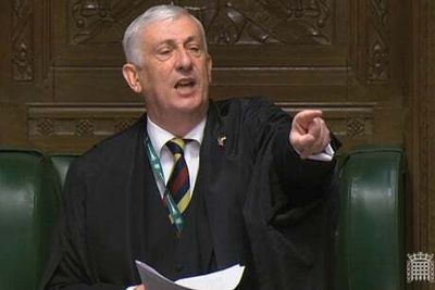 Holocaust is ‘happening again’ in Ukraine with Vladimir Putin’s war, says Commons Speaker Sir Lindsay Hoyle