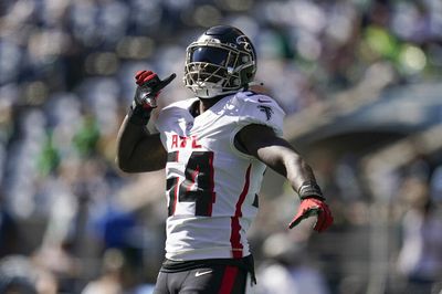 Watch: Falcons LB Rashaan Evans mic’d up vs. Commanders